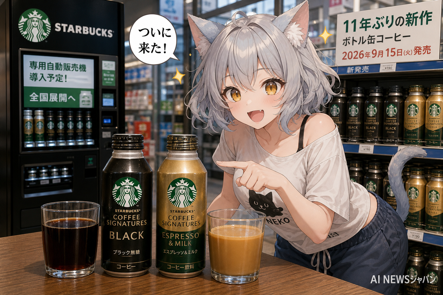 どっしり重厚なコーヒーの味わいが楽しめるスタバ11年ぶりの新作ボトル缶コーヒー「COFFEE SIGNATURES BLACK/ESPRESSO&MILK」を飲んでみた
